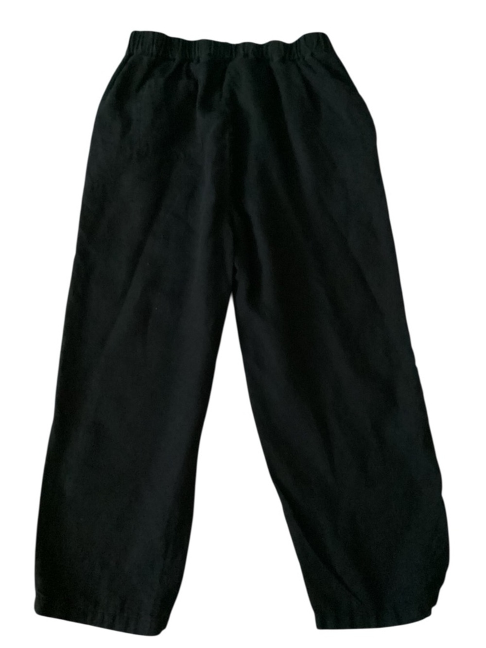 Quince Black European Style Linen Pants Misses size M - Picture 2 of 6